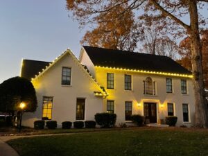 Christmas Light Installation in Milton GA by ProWash 88