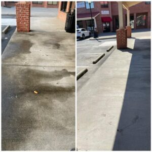 Commercial Concrete Pressure Washing in Milton GA by ProWash 88 Pressure Washing Service